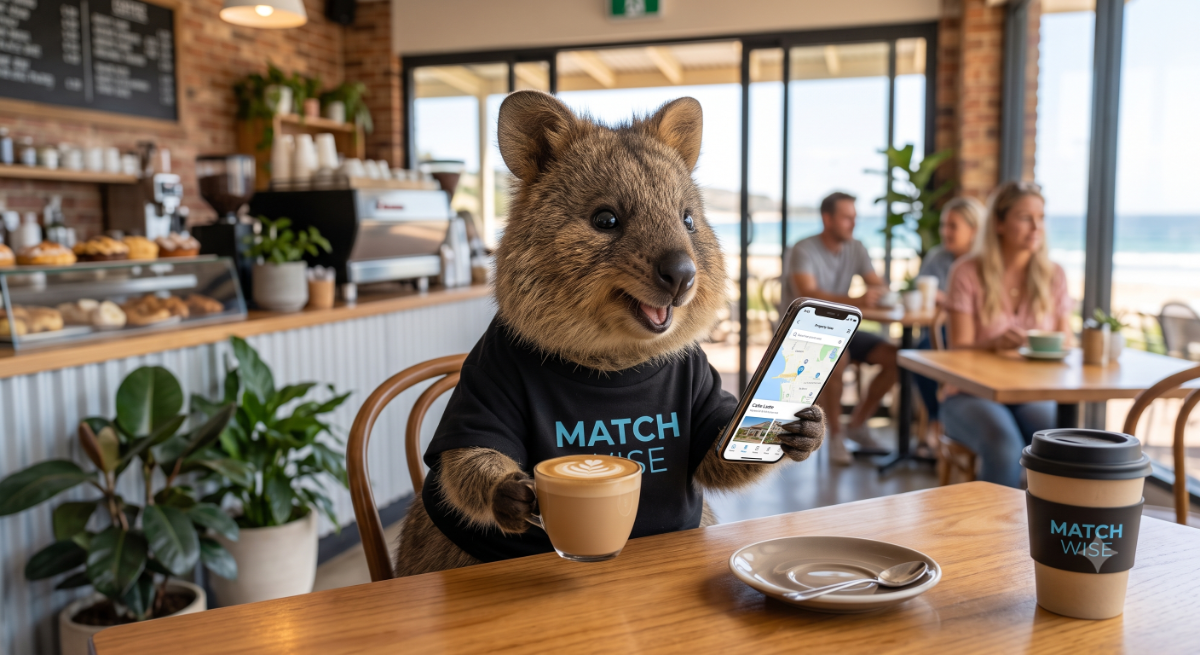 MatchWise mascot celebrating a personal loan approval